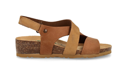 SANDALO IMB NABUK BRANDY TORTORTA